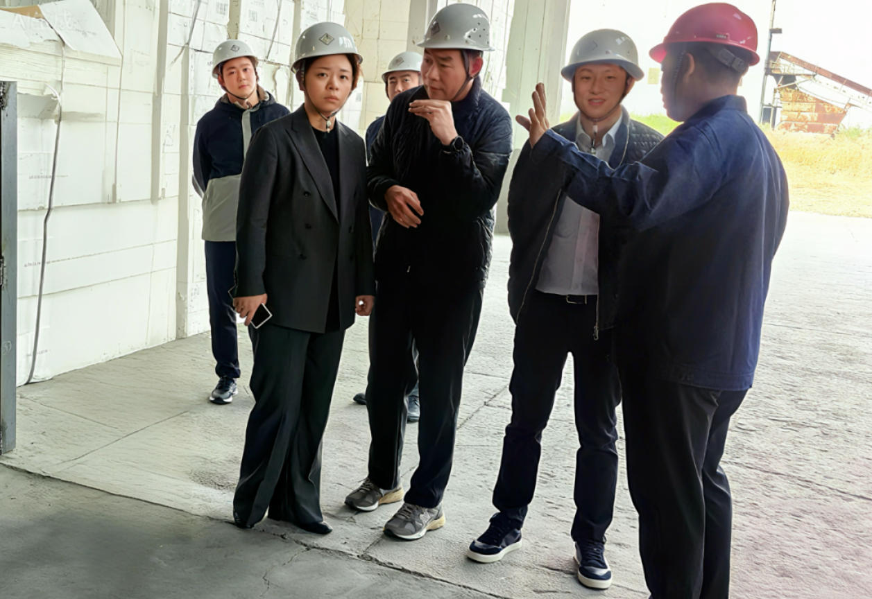 918博天堂环保党委书记、董事长万娇一行赴山东中茂检查指导